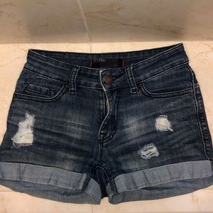 Cotton Denim Style Shorts
